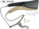 B.AIR ビーエアー バードストラップ カスタマイズ ワイド 銀メッキ サックス用 Mサイズ 3mm ネックストラップ BIRD STRAP standard saxophone　北海道 沖縄 離島不可