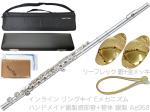 Pearl Flute ( パールフルート ) F-ED958/RE フルート リングキイ インライン 銀製 管体 Ag958 C管 エレガンテ Eメカ Elegante flute セット A　北海道 沖縄 離島不可