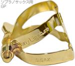 YANAGISAWA ヤナギサワ ヤニー リガチャー ニコちゃん ソプラノサックス ラバー用 1本ネジ 逆締め 金メッキ soprano saxophone Yany Ligature GP　北海道 沖縄 離島不可