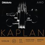 D'Addario ダダリオ KA310 4/4M カプラン アモ バイオリン弦 4/4サイズ セット弦 4本入り ミディアムテンション KAPLAN AMO Violin Strings Set　北海道 沖縄 離島不可