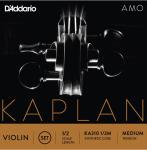D'Addario ( ダダリオ ) KA310 1/2M カプラン アモ バイオリン弦 1/2サイズ セット弦 4本入り ミディアムテンション KAPLAN AMO Violin Strings Set　北海道 沖縄 離島不可
