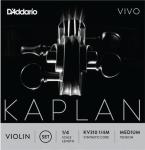 D'Addario ダダリオ KV310 1/4M カプラン ビボ バイオリン弦 1/4サイズ セット弦 4本入り ミディアムテンション KAPLAN VIVO Violin Strings Set　北海道 沖縄 離島不可