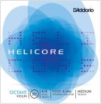 D'Addario ダダリオ H350 4/4M ヘリコアオクターブ バイオリン弦 4/4サイズ 4本 セット ミディアムテンション Helicore Octave Violin Strings Set　北海道 沖縄 離島不可