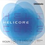 D'Addario ( ダダリオ ) H310 1/2M ヘリコア バイオリン弦 1/2サイズ 4本 セット ミディアムテンション Helicore Violin Strings　北海道 沖縄 離島不可