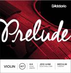 D'Addario ダダリオ J810 4/4M プレリュード バイオリン弦 4/4サイズ 4本 セット ミディアムテンション Prelude Violin Strings set　北海道 沖縄 離島不可