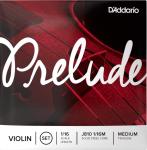 D'Addario ( ダダリオ ) J810 1/16M プレリュード バイオリン弦 1/16サイズ 4本 セット ミディアムテンション Prelude Violin Strings set　北海道 沖縄 離島不可