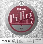 D'Addario ( ダダリオ ) J56 1/4M プロアルテ バイオリン弦 1/4サイズ 4本 セット ミディアムテンション Pro・Arte Violin Strings set　北海道 沖縄 離島不可