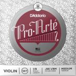 D'Addario ( ダダリオ ) J56 1/8M プロアルテ バイオリン弦 1/8サイズ 4本 セット ミディアムテンション Pro・Arte Violin Strings set　北海道 沖縄 離島不可