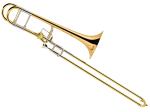 Vincent Bach ヴィンセント バック 42AF GB トロンボーン B♭/ F テナーバストロンボーン ラッカー ゴールドブラス 太管 管楽器 Tenor Bass Trombones 42AFGB　北海道 沖縄 離島不可