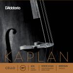 D'Addario ( ダダリオ ) KS510 4/4M KAPLAN チェロ弦 4本 セット カプラン 4/4 Cello Strings set MEDIUM TENSION　北海道 沖縄 離島不可