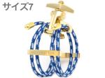 Silverstein シルバースタイン アウトレット 特注 QG507A クアトロ ゴールド リガチャー ブルーコード サイズ7 clarinet Alto sax Ligature QUATTRO Gold 7　北海道 沖縄 離島不可