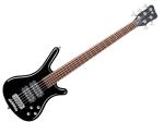 Warwick ワーウィック RockBass Corvette $$5 Solid Black High Polish ロックベース コルベット エレキベース 特価品