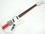 Fender フェンダー 2023 Collection MIJ Traditional 60s Mustang / Olympic White with Red Competition Stripe 