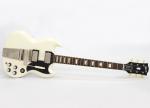 Gibson Custom Shop 1963 SG Standard Reissue Maestro Vibrola / POLARIS WHITE VINTAGE GLOSS