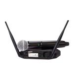 SHURE シュア GLXD24+/SM58 ◆ 2.4GHz帯 SM58 テーブルトップ型受信機付 ボーカルワイヤレスシステム GLXD24+J/SM58-Z2