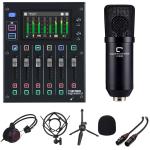 BOSS ボス ストリーミング ミキサー GCS-5 GIGCASTER 5 シンプル コンデンサーマイクセット ライブ 配信