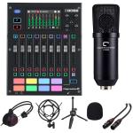 BOSS ボス ストリーミング ミキサー GCS-8 GIGCASTER 8 シンプル コンデンサーマイクセット ライブ 配信