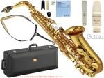 YAMAHA ( ヤマハ ) YAS-82Z アルトサックス カスタムZ ラッカー 管楽器 Alto saxophone gold Custam Z Gottsuマウスピース セット I　北海道 沖縄 離島不可