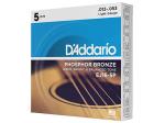 D'Addario ダダリオ EJ16-5P《12-53 5パックセット》