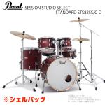 Pearl パール SESSION STUDIO SELECT STS924BSP/C #847 Scarlet Ash シェルパック