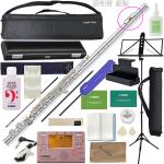 Pearl Flute パールフルート PF-665E フルート 頭部管 銀製 Eメカニズム カバード オフセット Quantz flute PF665E セットL　以下は対応不可 北海道 沖縄 離島 代引き
