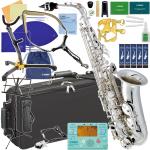 YAMAHA ( ヤマハ ) YAS-62S アルトサックス 銀メッキ 管楽器 silverメッキ Alto saxophone Pomarico BRANCHER木製マウスピース セット J　北海道 沖縄 離島不可