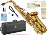 YAMAHA ( ヤマハ ) YAS-82Z アルトサックス カスタムZ ラッカー 管楽器 Alto saxophone gold Custam Z Gottsu セピアトーンBebop セット M　北海道 沖縄 離島不可