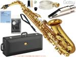 YAMAHA ( ヤマハ ) YAS-82Z アルトサックス カスタムZ Alto saxophone gold Custam Z 管楽器 Gottsu セピアトーン ジャズメタル セット O　北海道 沖縄 離島不可