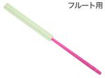 Roi ( ロイ ) R-FMCP-G ピンク グリーン フルートマスタークリーナー シリコン クリーニングロッド クリーニングスワブ お手入れ flute Flag swab　北海道 沖縄 離島不可