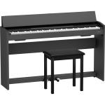 Roland ( ローランド ) 電子ピアノ F107-BK ブラック 88鍵盤 ピアノタッチ 据え置きタイプ