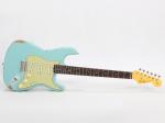 Fender Custom Shop Late 1962 Stratocaster Relic with Closet Classic Hardware Faded Aged Daphne Blue