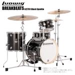 LUDWIG ( ラディック ) 【New】ブレイクビーツ  LC2791 Black Sparkle BREAK BEATS ドラムセット 小口径 持ち運び ストリート