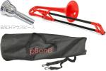 PINSTRUMENTS PBONE2R Pボーン ミニ アルトトロンボーン レッド P-BONE mini  プラスチック BACHセットA　以下は対応不可 北海道 沖縄 離島 同梱