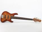 Kikuchi Guitars Custom 5st J Bass / Spalted Flame Maple Top / Flame Roasted Maple Neck / Natural Burst