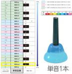 SUZUKI スズキ MBH-g＃1 ハンドタイプ 単音 ソ＃ シャープ g＃1 G＃4 ベルハーモニー 1本 メロディーベル 楽器 Handbell music bell harmony　北海道 沖縄 離島不可