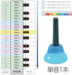 SUZUKI ( スズキ ) MBH-g＃2 ハンドタイプ 単音 ソ＃ シャープ g＃2 G5 ベルハーモニー 1本 メロディーベル 楽器 Handbell music bell harmony　北海道 沖縄 離島不可