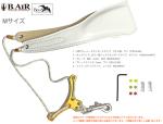 B.AIR ビーエアー バードストラップ カスタマイズ ホワイト 白 サン オレンジ サックス用  Mサイズ 3mm ネックストラップ BIRD STRAP saxophone　北海道 沖縄 離島不可