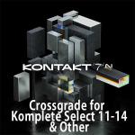 Native Instruments ( ネイティブインストゥルメンツ ) Kontakt 7 Crossgrade for Komplete Select 11-14 / Kontakt 2-7 DL