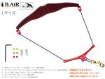 B.AIR ビーエアー バードストラップ カスタマイズ ウォッシャブル ワインレッド トリコロール サックス用  Lサイズ 3mm ネックストラップ BIRD STRAP 北海道 沖縄 離島不可