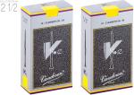 vandoren バンドーレン CR1925 B♭ クラリネット V.12 リード 2.5 1箱 バラ 10枚 2箱 セット 銀箱 20枚 V12 Bb soprano clarinet V-12 reed 2-1/2 2個　北海道 沖縄 離島不可