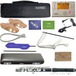 Pearl Flute パールフルート PFP-105ES ピッコロ 合成樹脂 グラナディッテ スタンダードタイプ歌口 頭部管 管体 樹脂製 Eメカニズム PFP105ES セット L　北海道 沖縄 離島不可