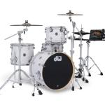 DW ディーダブル DWe 4-Piece Complete Bundle Kit White Marine Pearl FinishPly