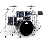 DW ( ディーダブル ) DWe 5-Piece Complete Bundle Kit Midnight Blue Metallic Lacquer