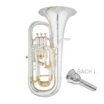 EASTMAN ( イーストマン ) EEP526GS ユーフォニアム 銀メッキ 4ピストン 太管 ゴールドトリム コンペンセイティング B♭ Euphonium BACH セット A 北海道 沖縄 離島 代引き不可