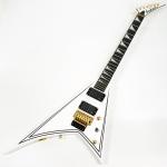 Jackson ジャクソン MJ Series Rhoads RR24MG  White with Black Pinstripes  国産  ランディ・ローズ エレキギター