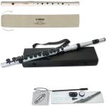 NUVO ヌーボ N235SFSB スチューデントフルート シルバー ブラック プラスチック フルート 管楽器 plastic Student Flute 2.0 silver セット D　北海道 沖縄 離島不可