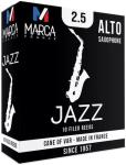 MARCA マーカ ジャズ アルトサックス リード 2.5 ファイルドカット 10枚 1箱 Alto saxophone reed JAZZ filed cut 2-1/2　北海道 沖縄 離島不可