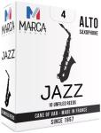 MARCA マーカ ジャズ アルトサックス リード 4番 アンファイルドカット 10枚 1箱 Alto saxophone reed JAZZ unfiled cut 4.0　北海道 沖縄 離島不可