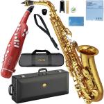 YAMAHA ( ヤマハ ) YAS-82Z アルトサックス カスタムZ ラッカー 管楽器 Alto saxophone gold Custam Z Elesa エレサ セット U　北海道 沖縄 離島不可