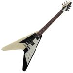 LGuitars エルジー LG-FV-MS-DOT W/B エレキギター フライングV ドット